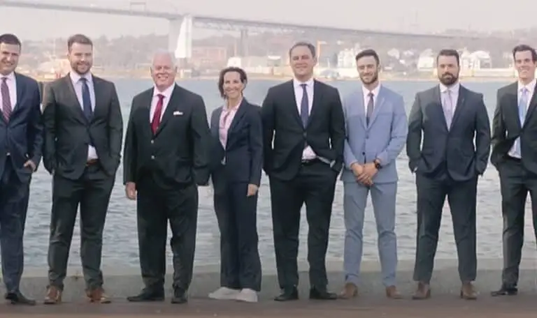 The Mike Murphy Law Group team on the Halifax waterfront