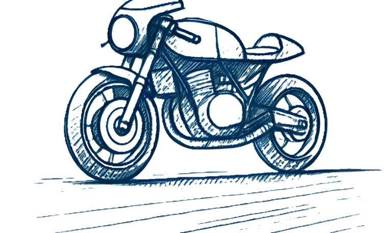 Blogs 1 Motorcycle on a New Brunswick road representing a motorcycle accident claim
